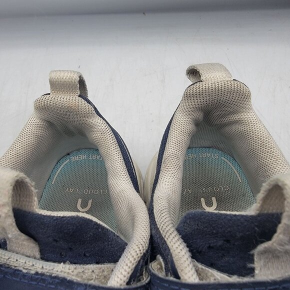 On Cloud Cloudplay Kids 1K Blue Athletic Sneakers School Casual Walking Out - Picture 9 of 13